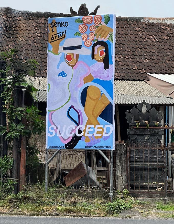 Art collaboration Brut.marketing + Senko.art